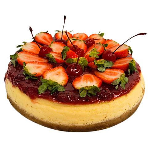 CHEESECAKE DE MORANGO